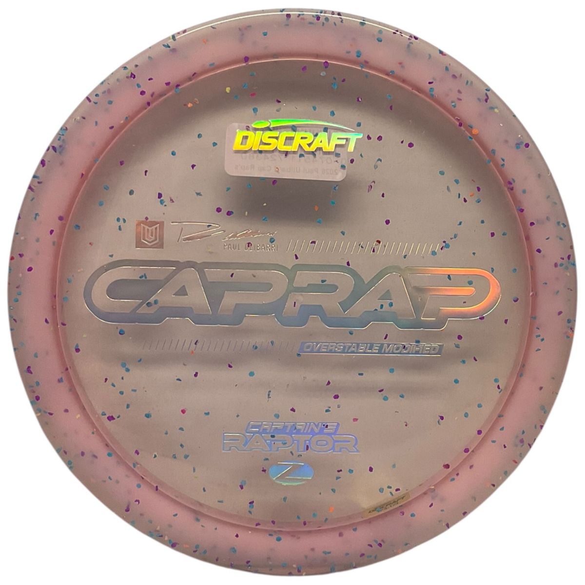 Z Confetti Captain's Raptor (Paul Ulibarri)