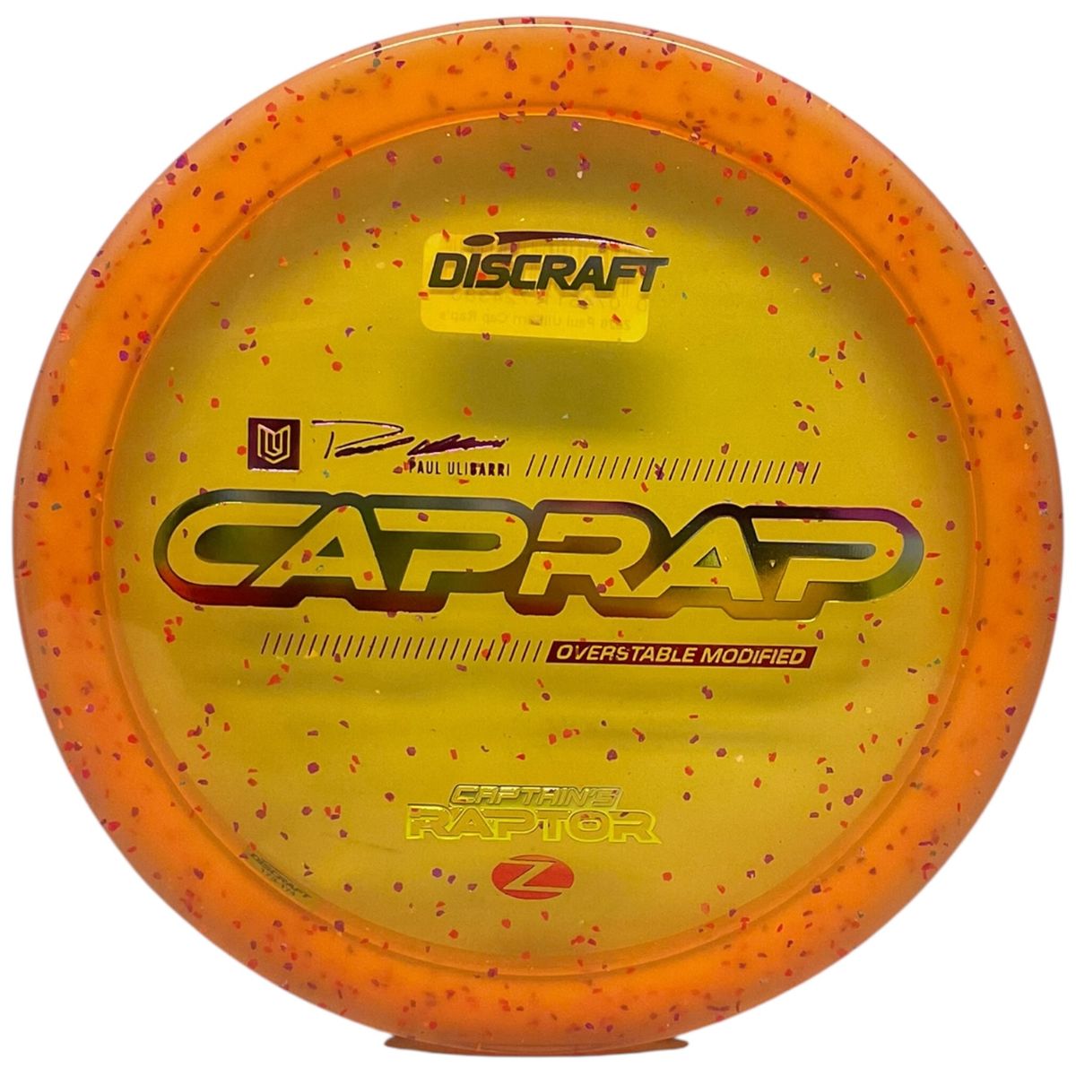 Z Confetti Captain's Raptor (Paul Ulibarri)