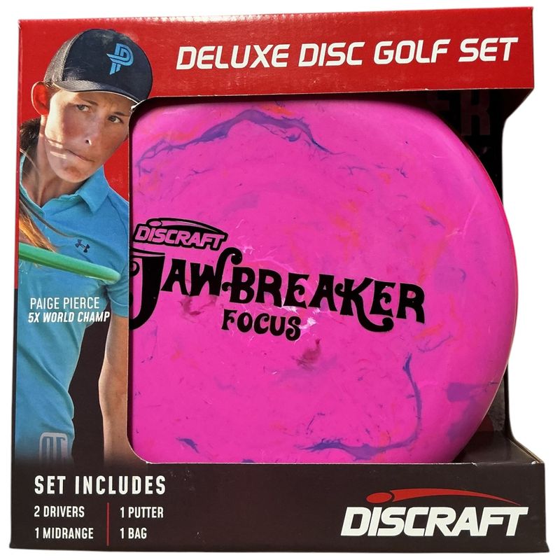 Discraft Deluxe Disc Golf Set with Bag