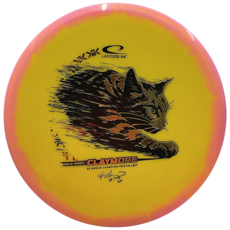 Gold Orbit Claymore (Kristin Lätt 2026)